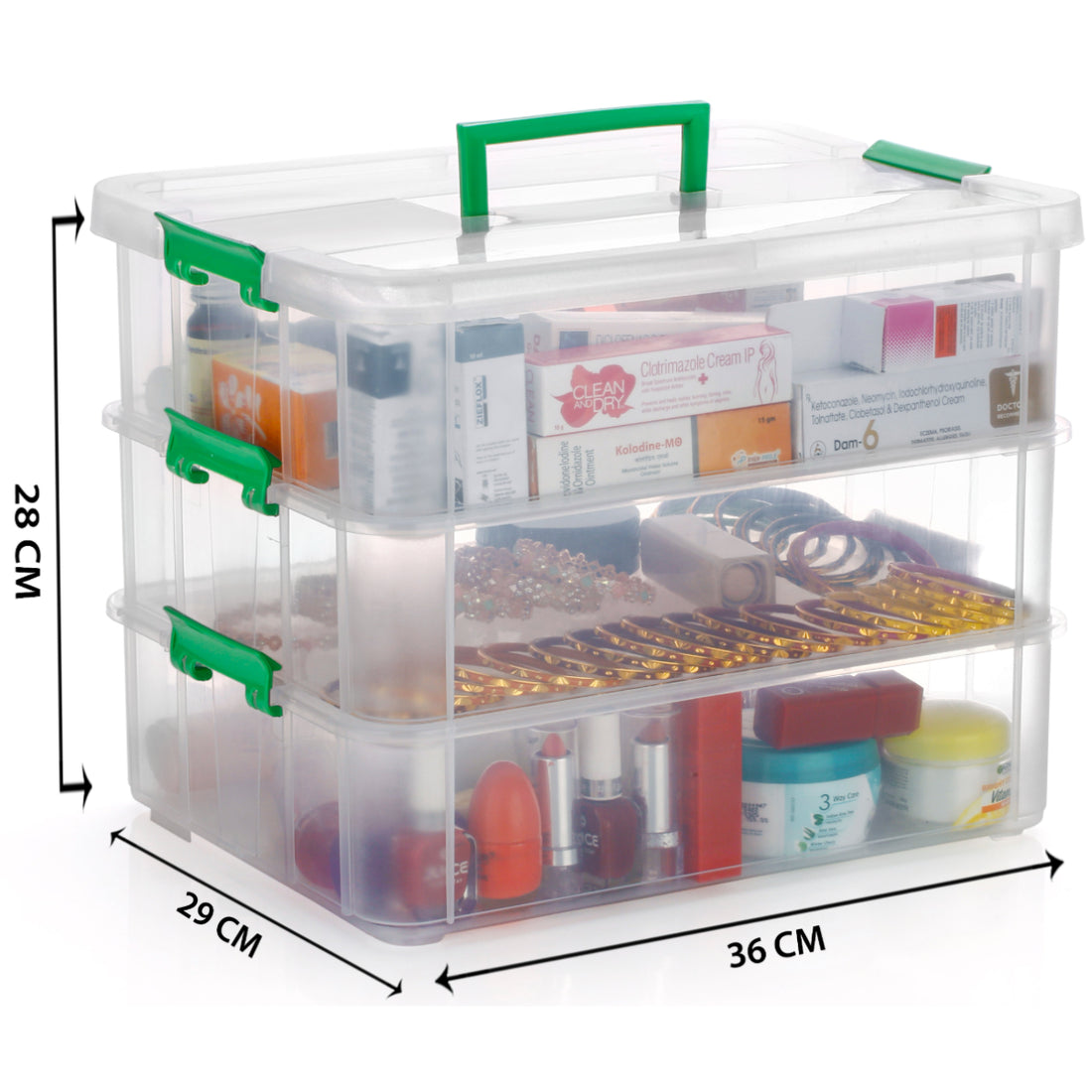 PALAK Plastic Utility Container  - 30 L (Green)