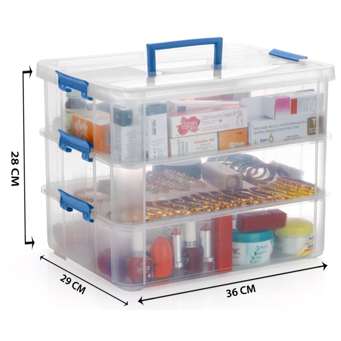 PALAK Plastic Utility Container  - 30 L (Blue)