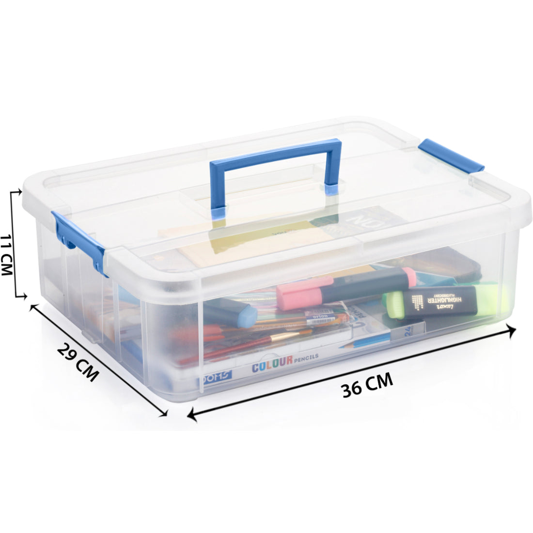 PALAK Plastic Utility Container  - 10 L (Blue)