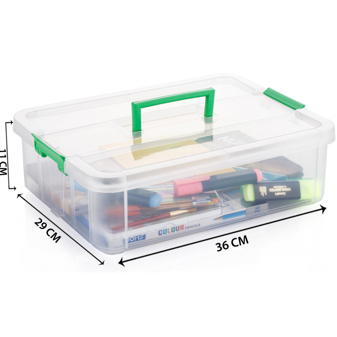 PALAK Plastic Utility Container  - 10 L (Green)