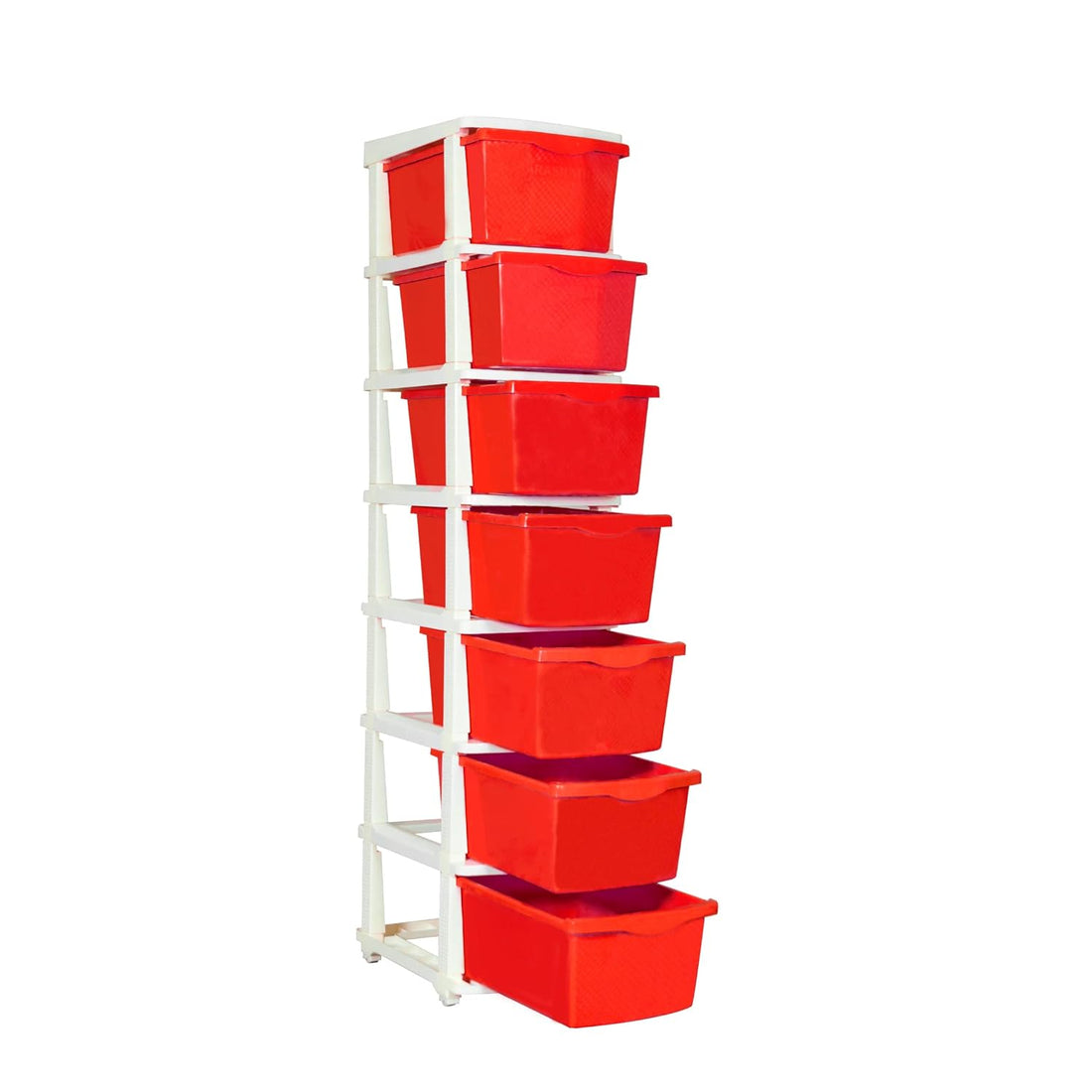 PALAK 6XL Classic Drawer Storage Unit (Red)