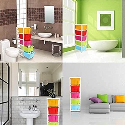 PALAK 3XL Classic Drawer Storage Unit (Multicolor)