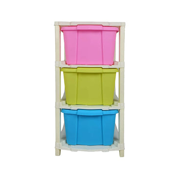 PALAK 3XL Classic Drawer Storage Unit (Multicolor)