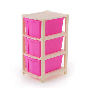 PALAK 3XL Classic Drawer Storage Unit (Pink)