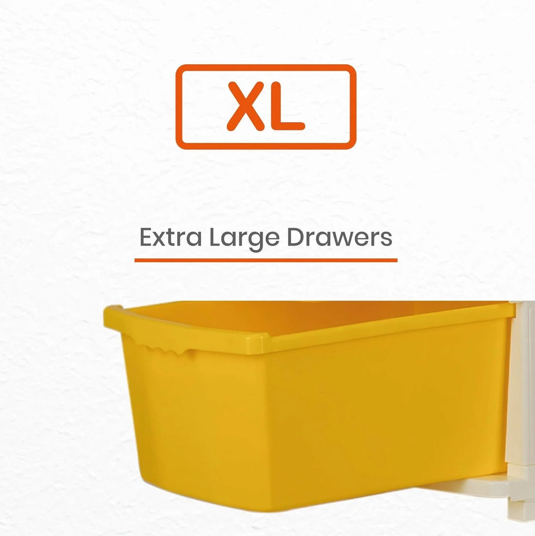 PALAK 3XL Classic Drawer Storage Unit (Yellow)