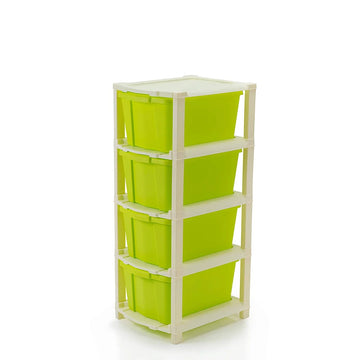 PALAK 4XL Classic Drawer Storage Unit (Green)