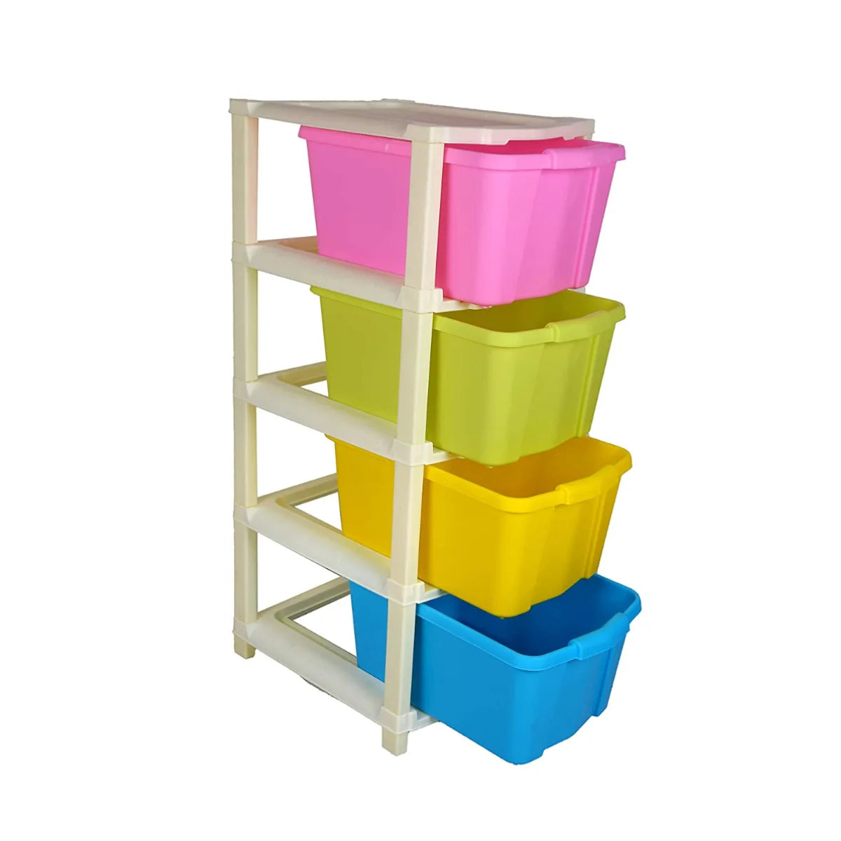 PALAK 4XL Classic Drawer Storage Unit (Multicolor)