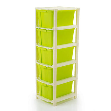 PALAK 5XL Classic Drawer Storage Unit (Green)
