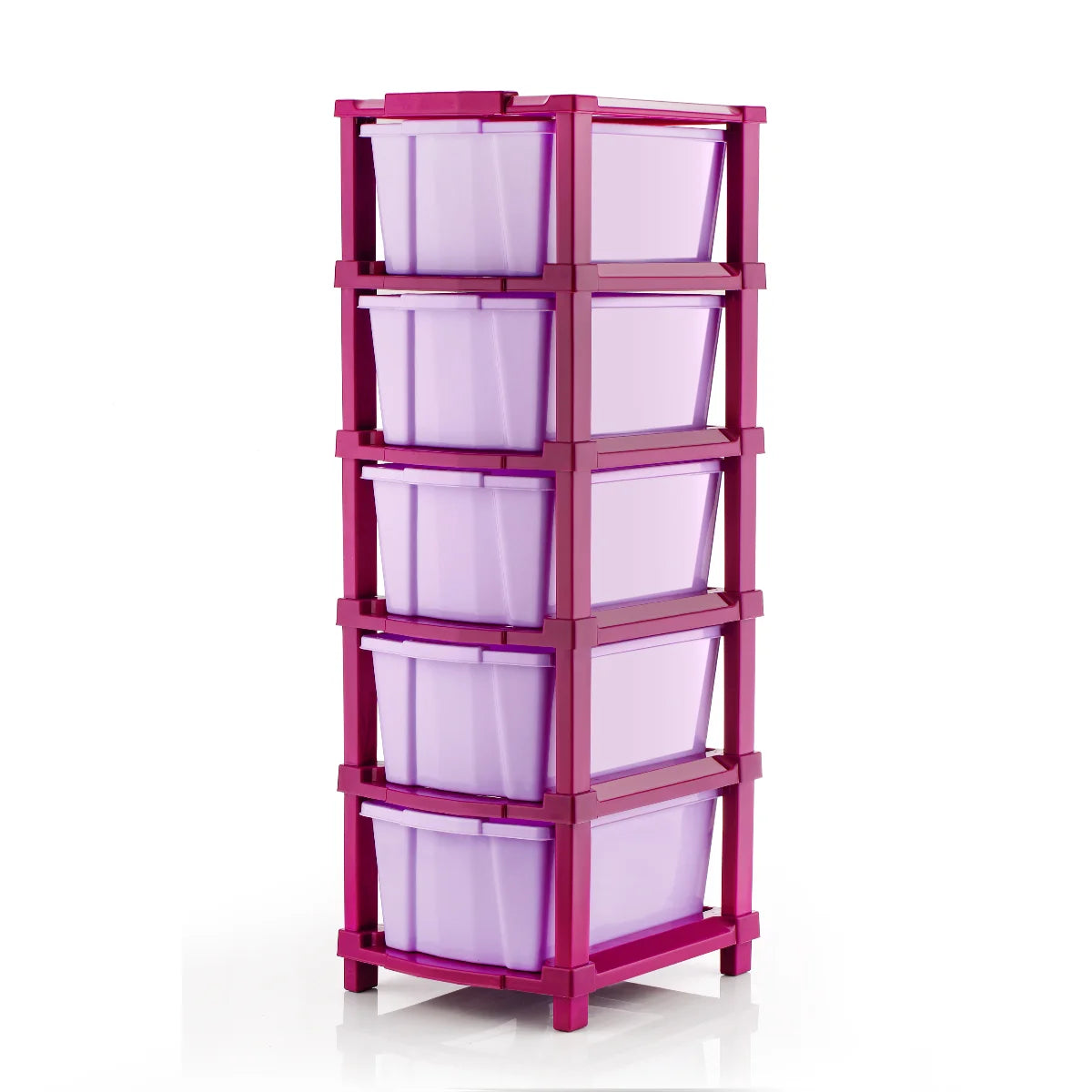 PALAK 5XL Classic Drawer Storage Unit – New Edition (Maganta)
