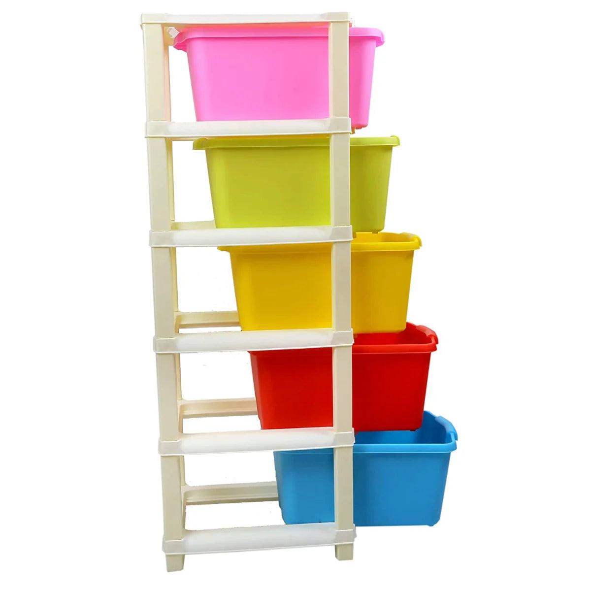 PALAK 5XL Classic Drawer Storage Unit (Multicolor)