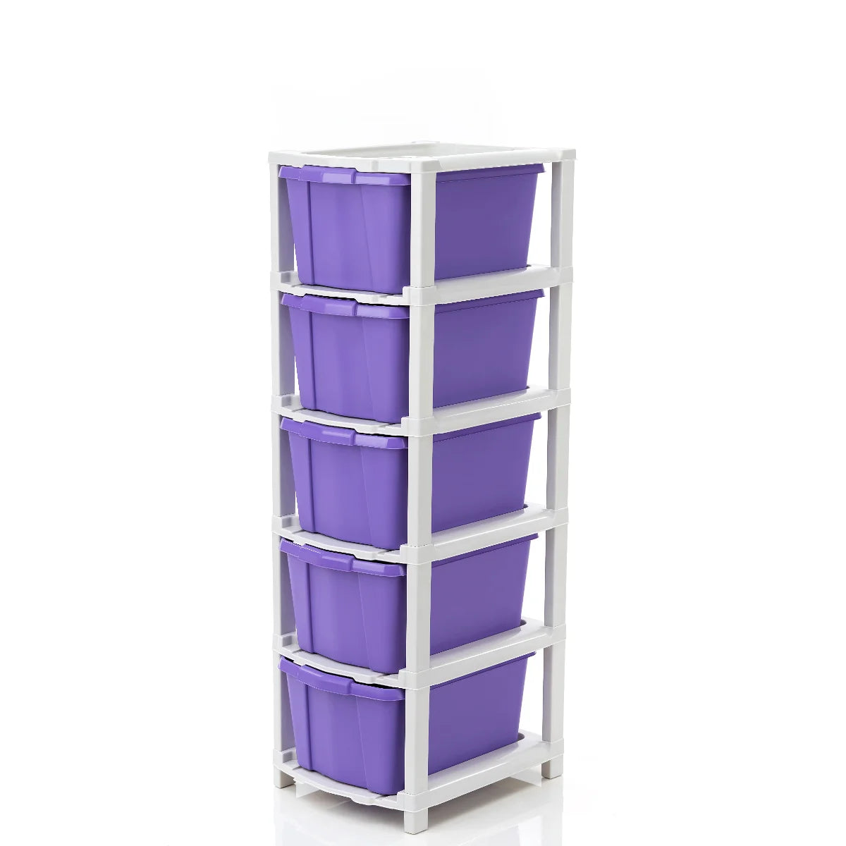 PALAK 5XL Classic Drawer Storage Unit (Purple)