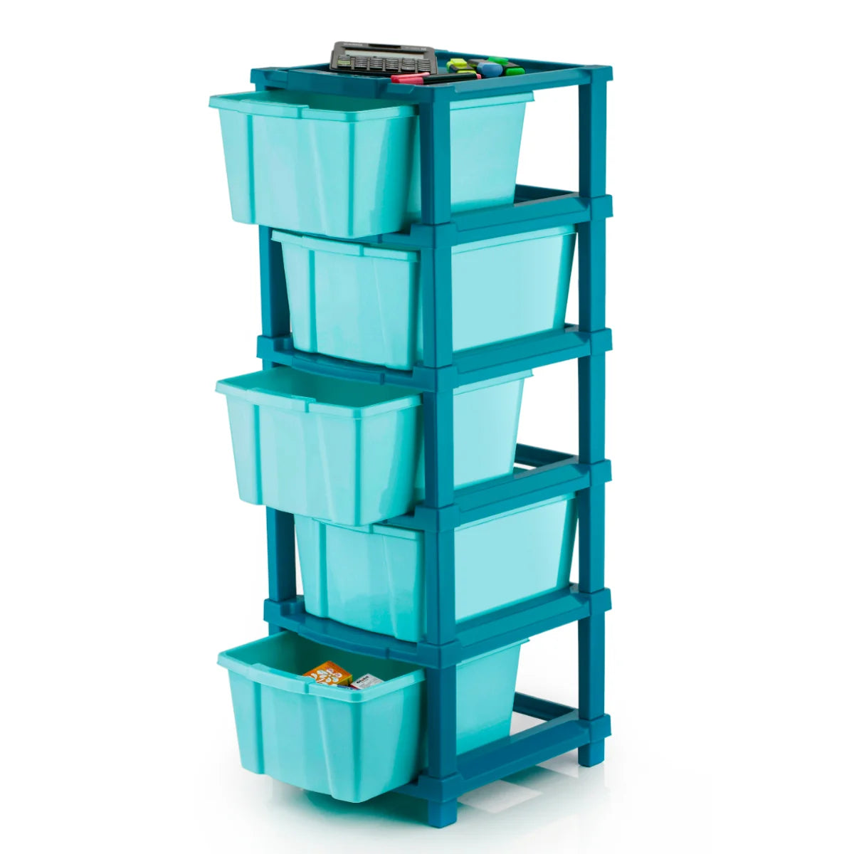 PALAK 5XL Classic Drawer Storage Unit – New Edition (Blue)