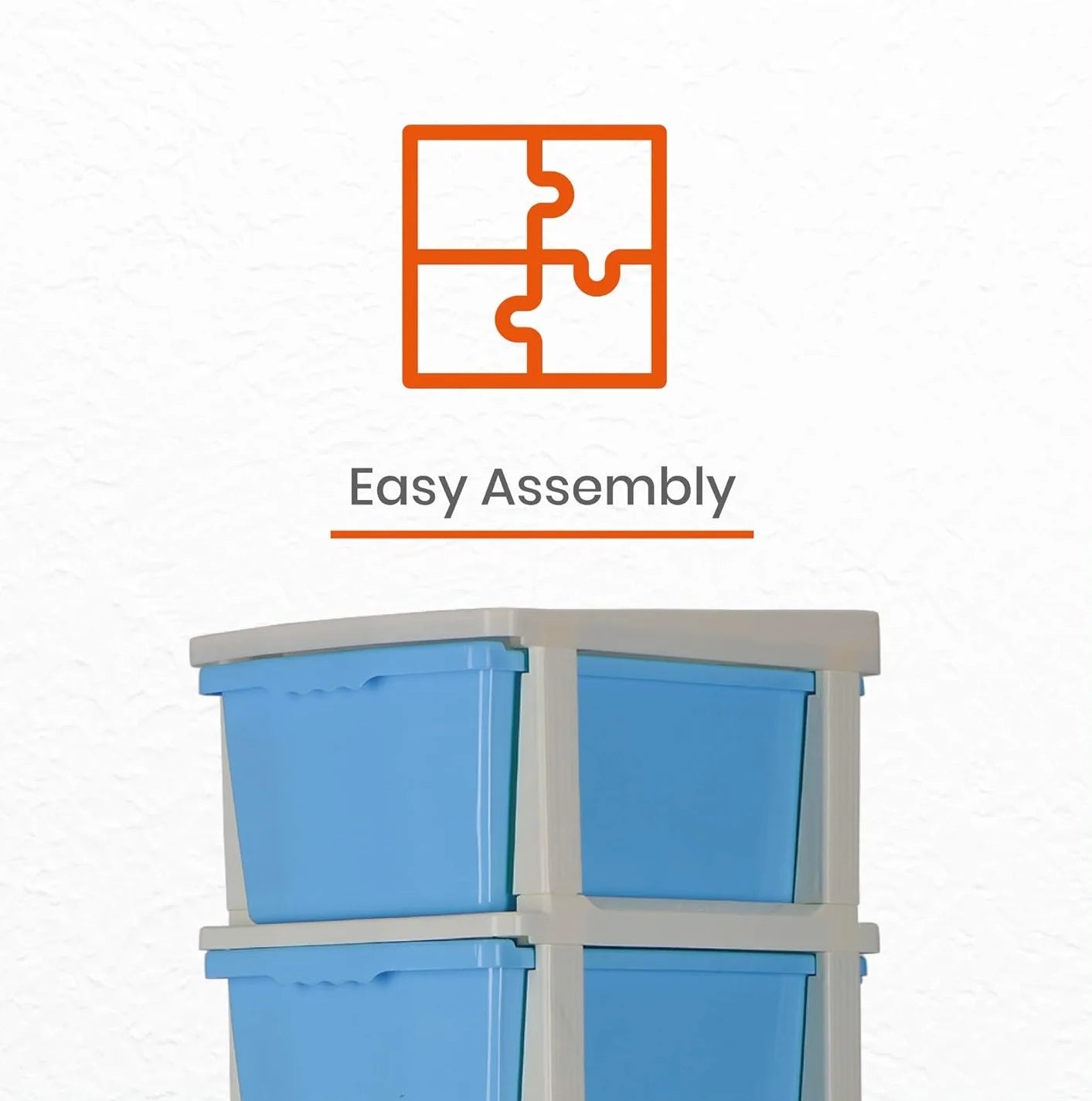 PALAK 6XL Classic Drawer Storage Unit (Blue)