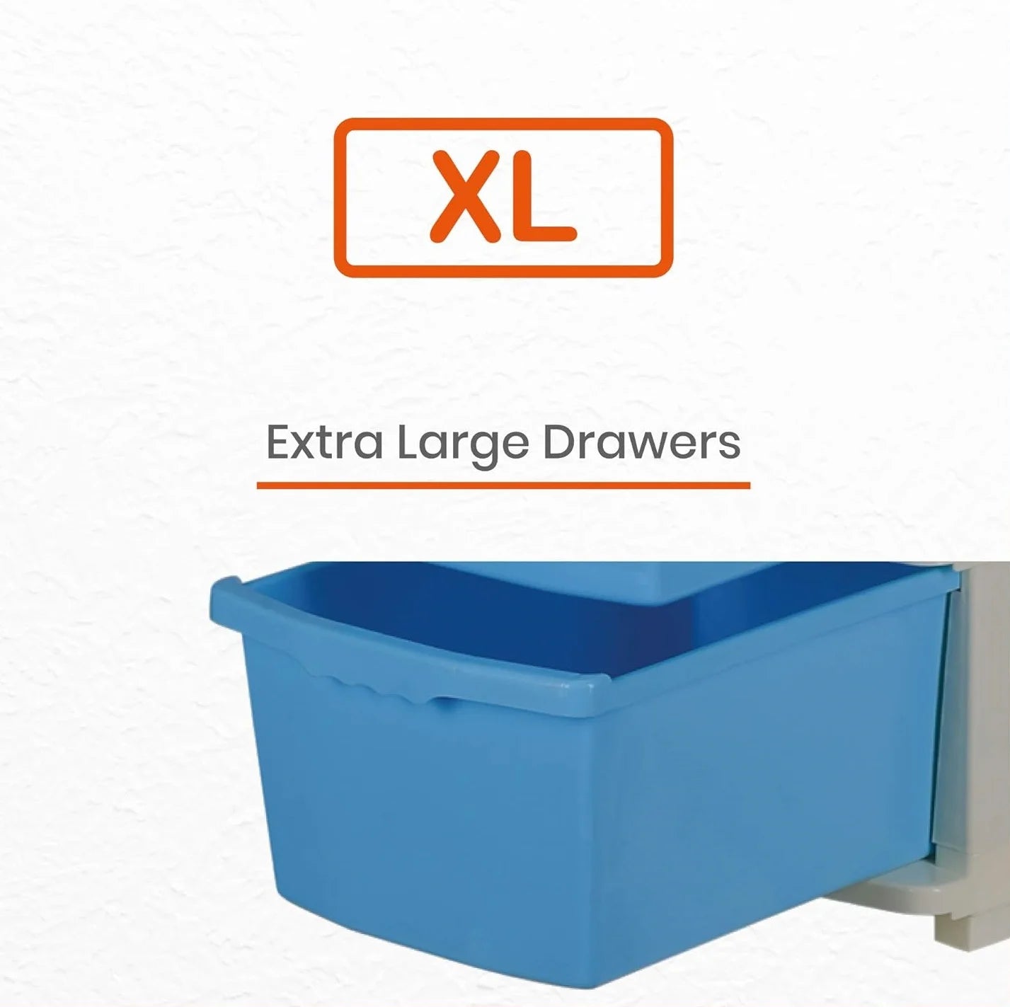 PALAK 6XL Classic Drawer Storage Unit (Blue)