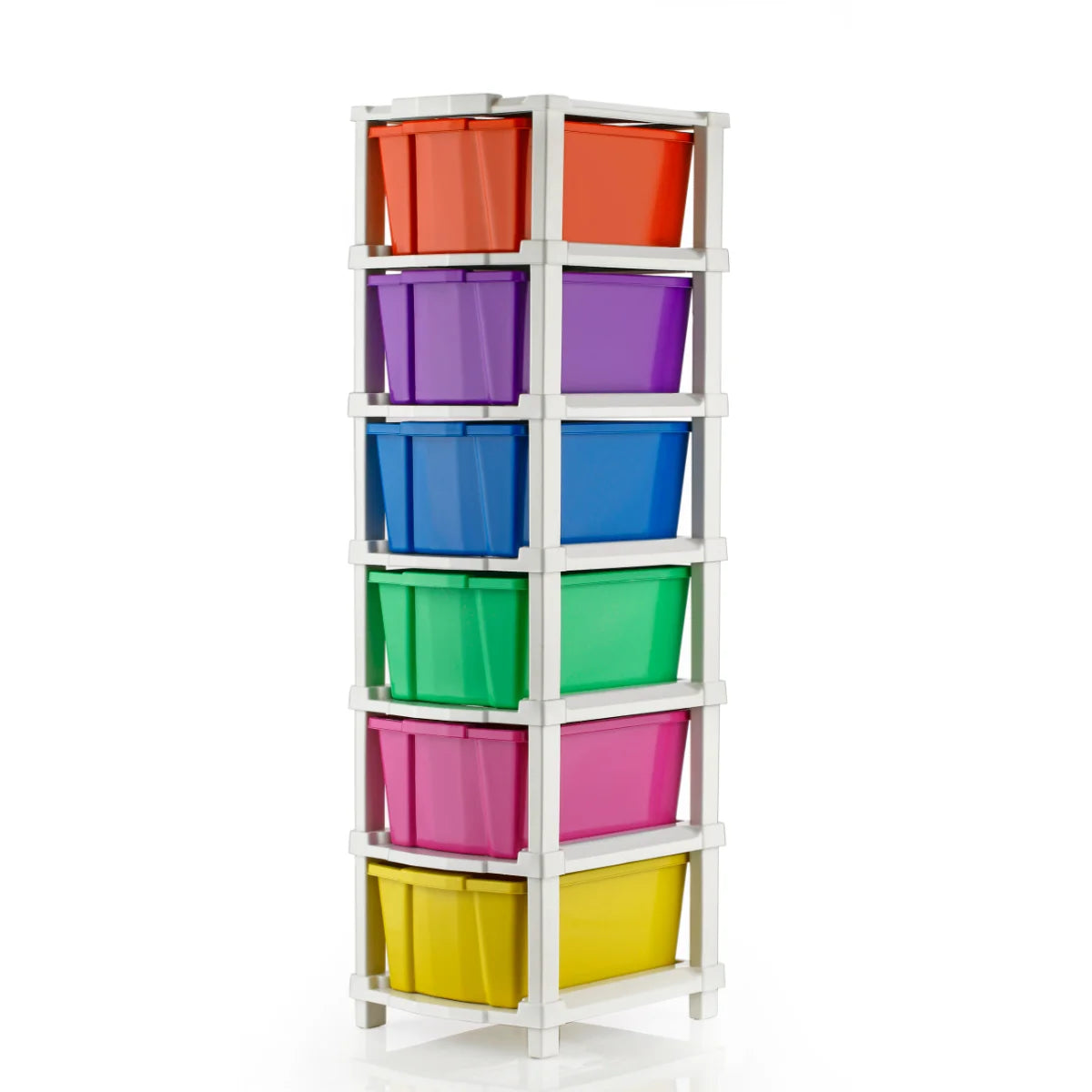 PALAK 6XL Classic Drawer Storage Unit (Multicolor)