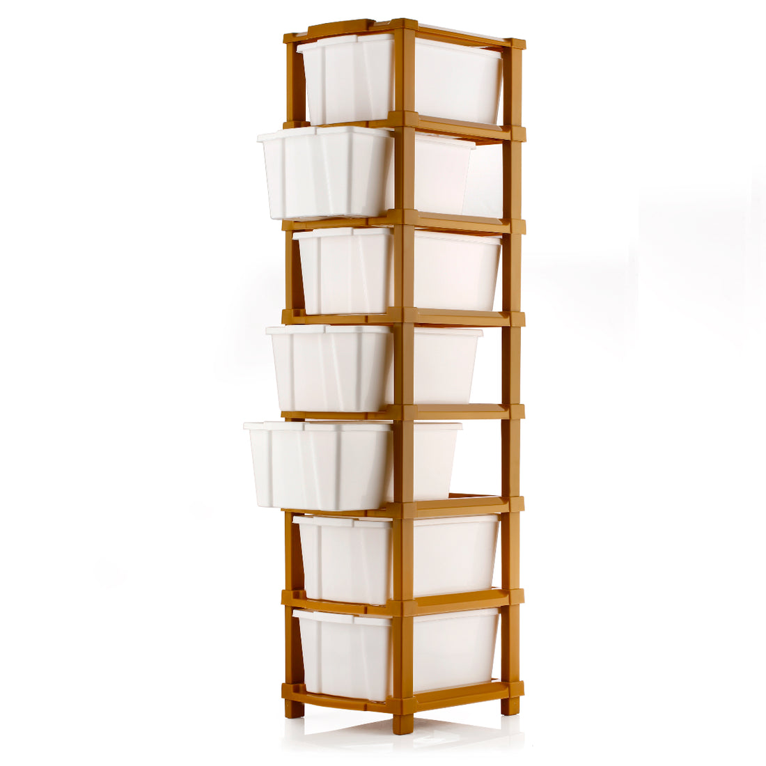 PALAK 7XL Classic Drawer Storage Unit – New Edition (White)