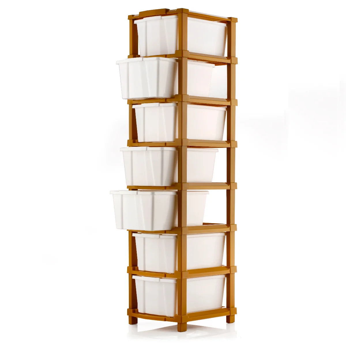 PALAK 7XL Classic Drawer Storage Unit – New Edition (White)