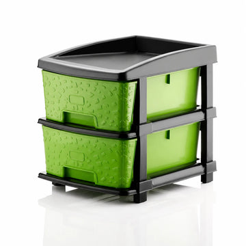 PALAK 2XL Stone Drawer Storage Unit (Green)