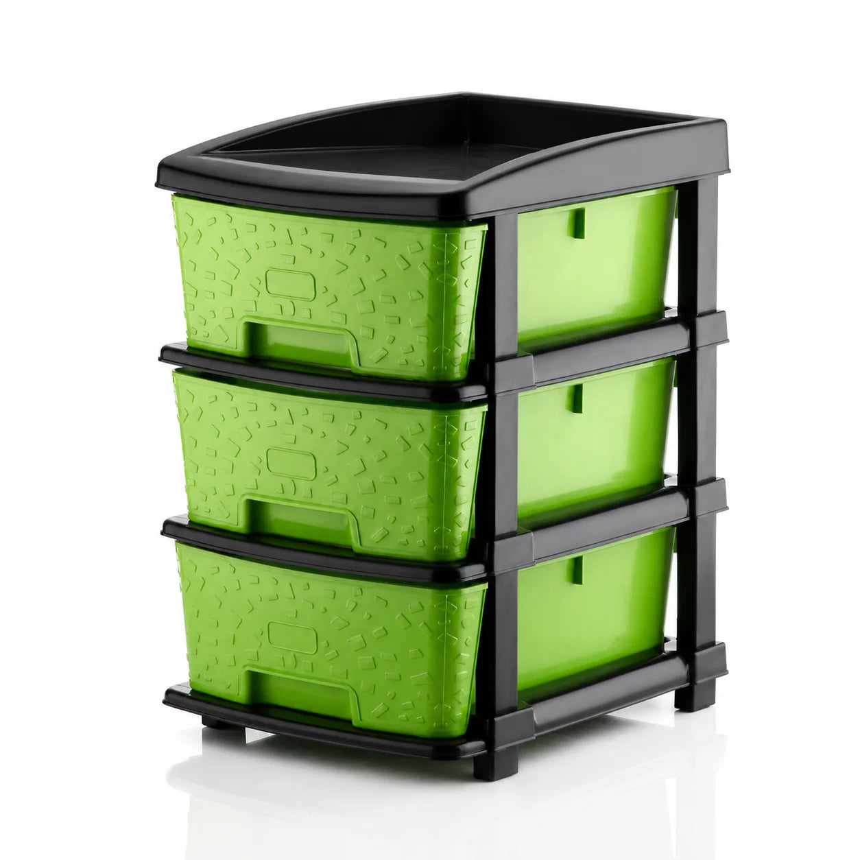 PALAK 3XL Stone Drawer Storage Unit (Green)
