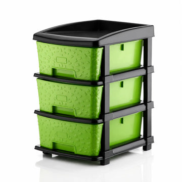 PALAK 3XL Stone Drawer Storage Unit (Green)