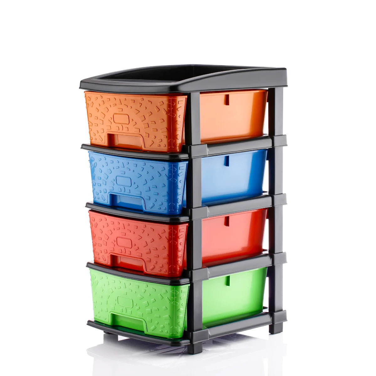 PALAK 4XL Stone Drawer Storage Unit (Multicolor)