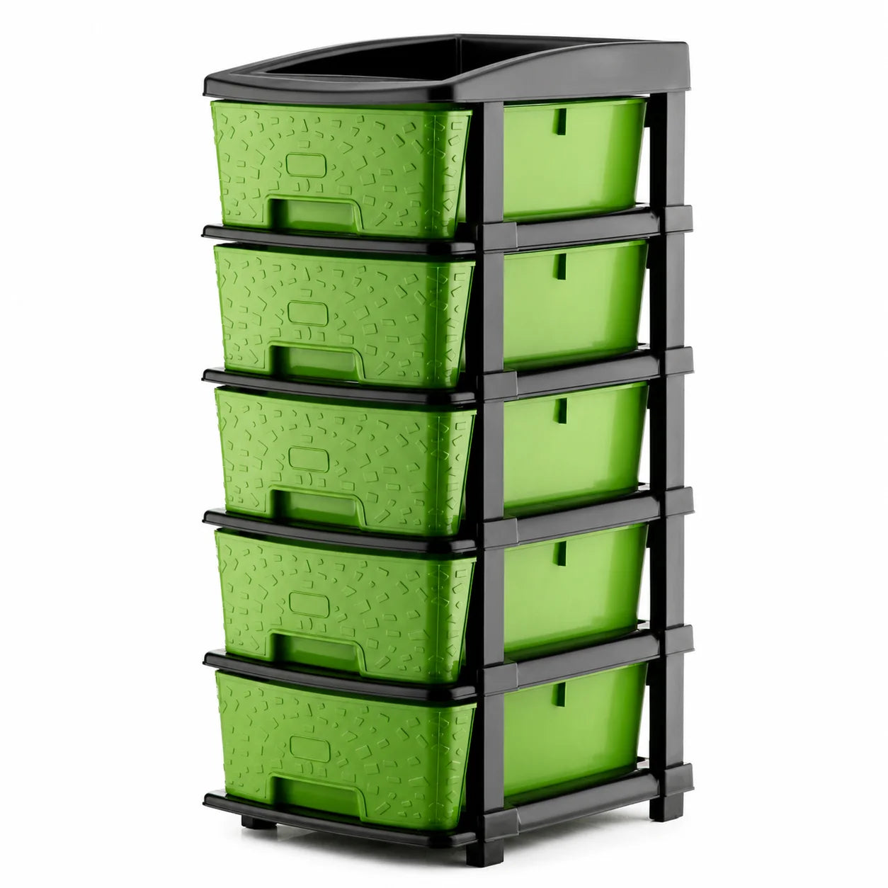 PALAK 5XL Stone Drawer Storage Unit (Green)