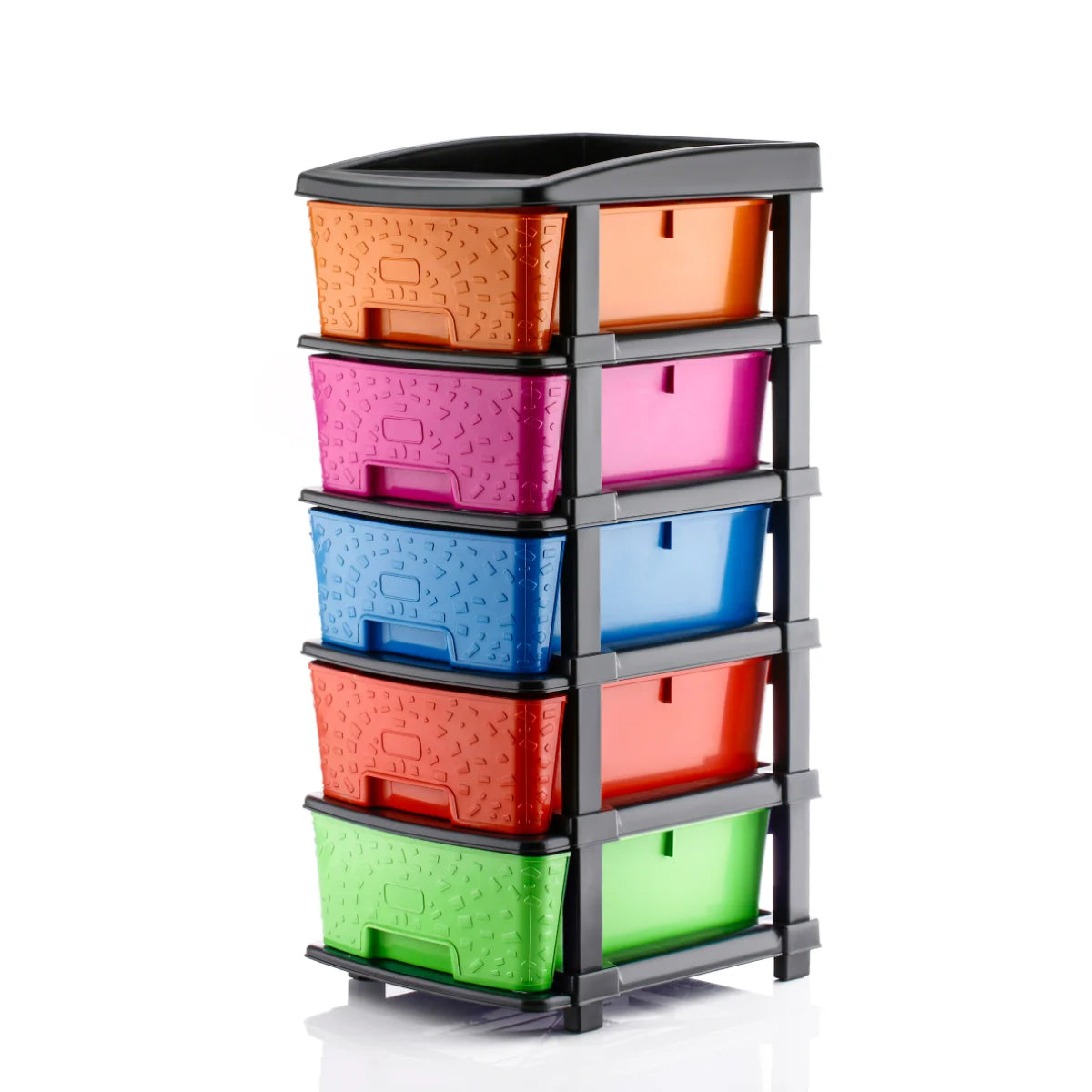 PALAK 5XL Stone Drawer Storage Unit (Multicolor)