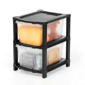 PALAK 2XL Classic Transparent Drawer Storage Unit