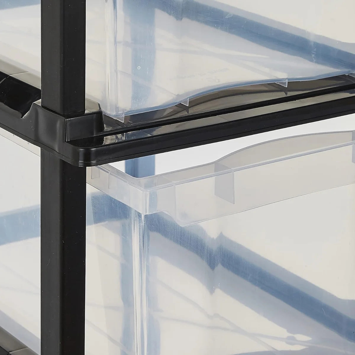PALAK 6XL Classic Transparent Drawer Storage Unit