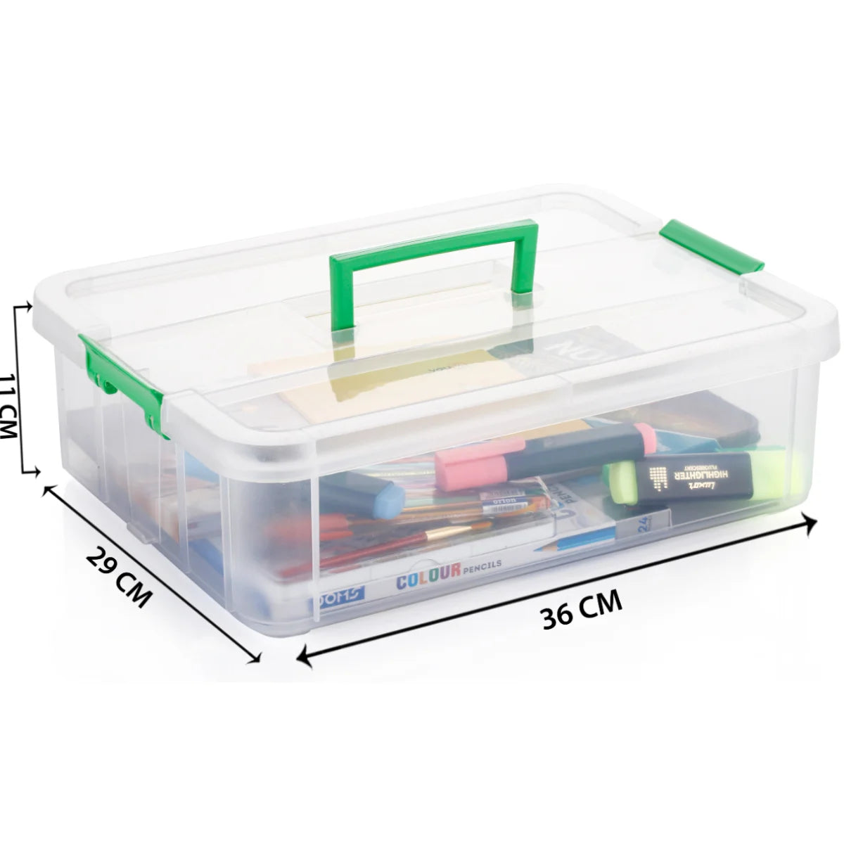 PALAK Plastic Utility Container  - 10 L (Green)