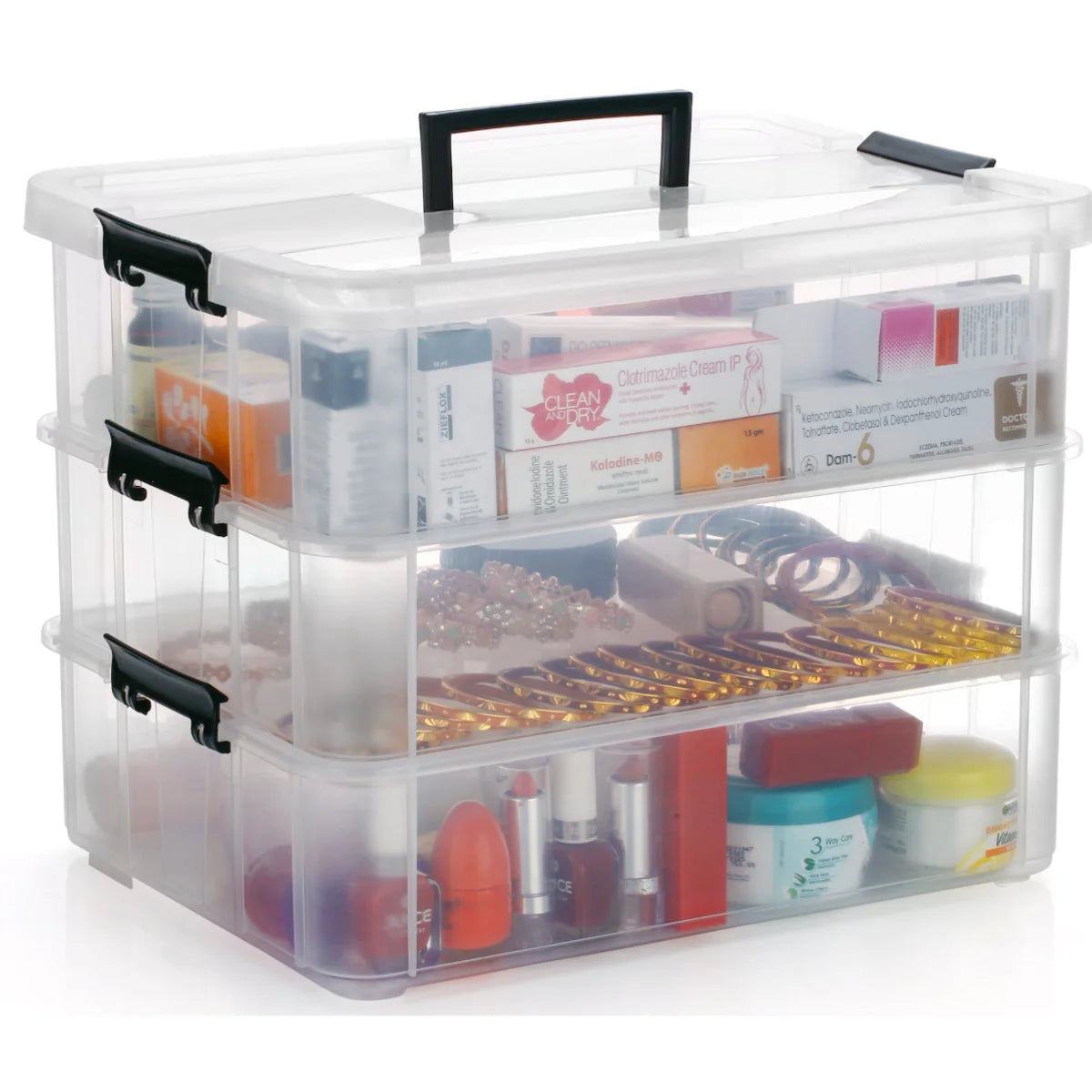 PALAK Plastic Utility Container  - 30 L (Black)