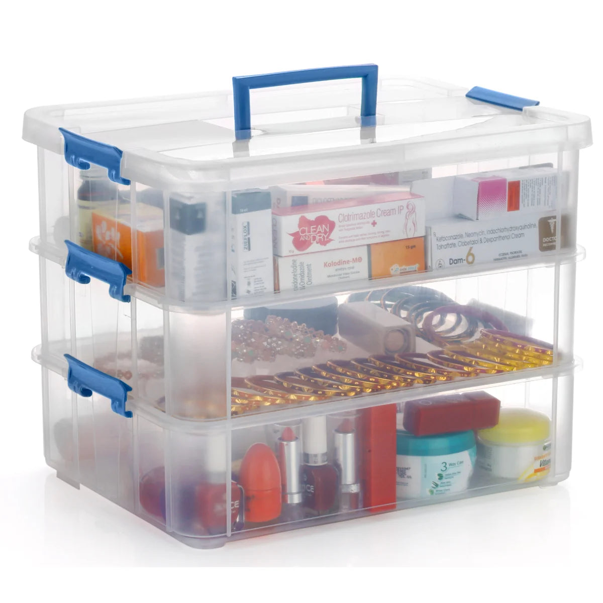 PALAK Plastic Utility Container  - 30 L (Blue)